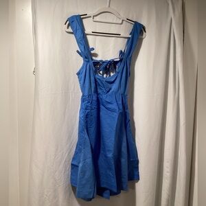 Anthropologie Blue‎ Dress
